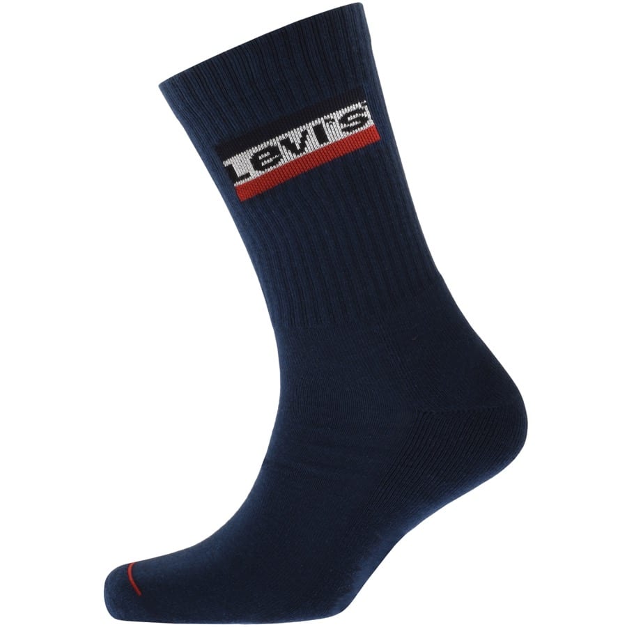 Alternative Image for ProductLevis Regular Cut 2 Pack Socks Navy2